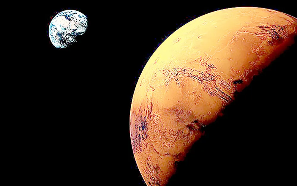 Sao Hỏa sắp đến gần Trái đất  ảnh 1