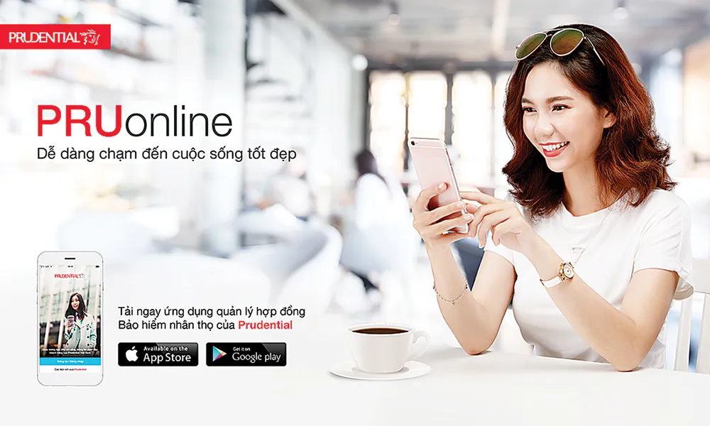 Prudential ra mắt phiên bản ứng dụng điện thoại của Cổng thông tin khách hàng PRUonline