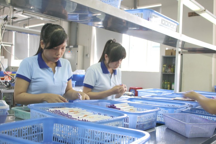 天龍集團生產線一隅。（資料圖：英華－鴻福）