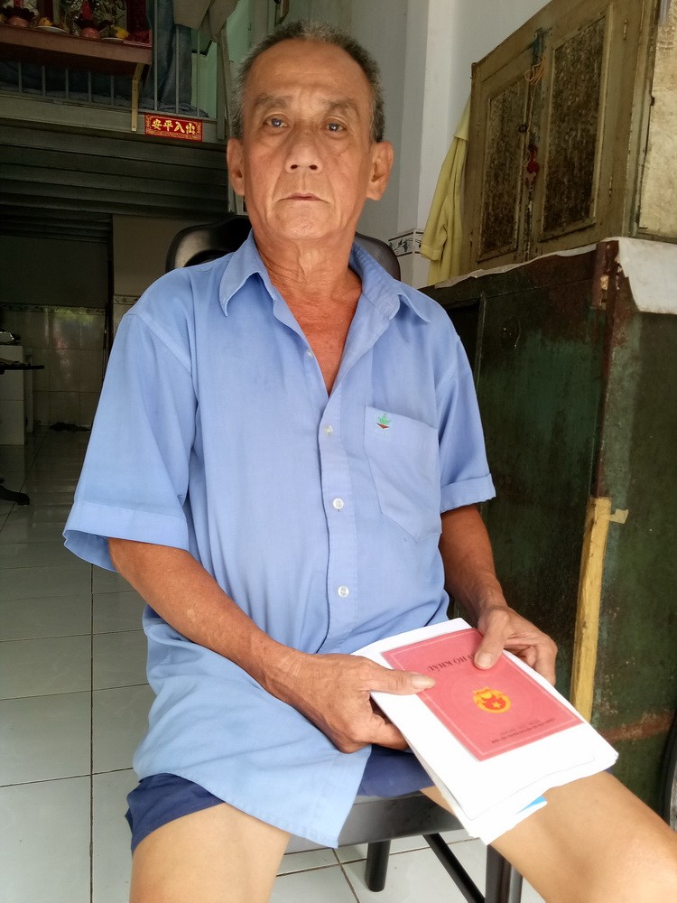 文國培患病幹不了活。(圖源：本報讀者工作組)