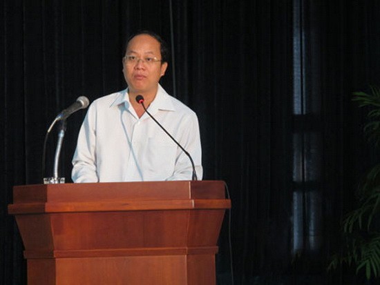 圖為第三郡郡委書記阮胡海。（資料圖：互聯網）