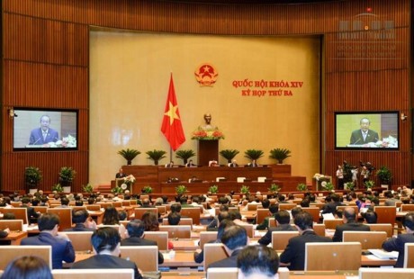 圖為第十四屆國會第三次會議全景。（示意圖來源：互聯網）