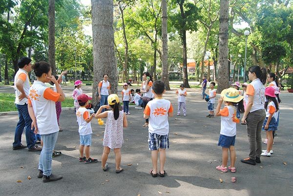 開放式公園大受歡迎 ảnh 1