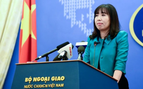 圖為我國外交部發言人黎氏秋姮。（圖源：互聯網）