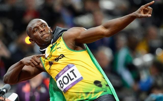 圖為博爾特。（圖源：互聯網）