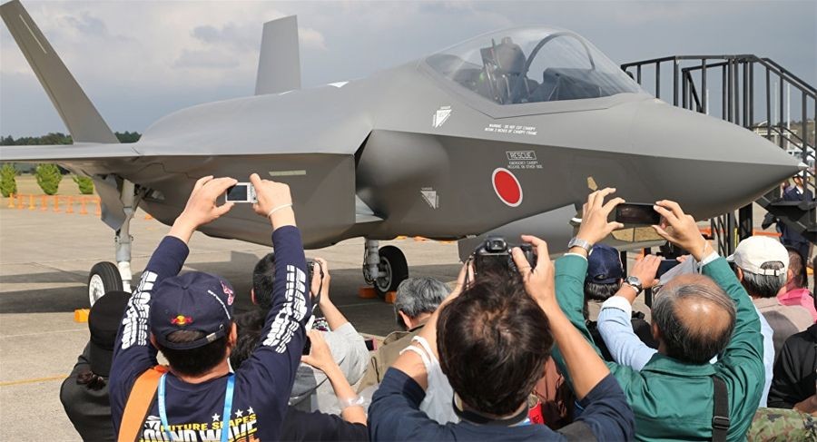 日製首架 F35 戰鬥機成功試飛 ảnh 1