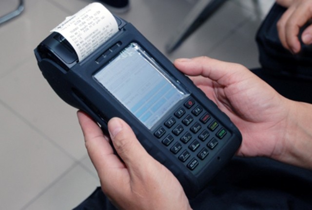 圖為電力公司所採用的電子發票。（示意圖來源：互聯網）