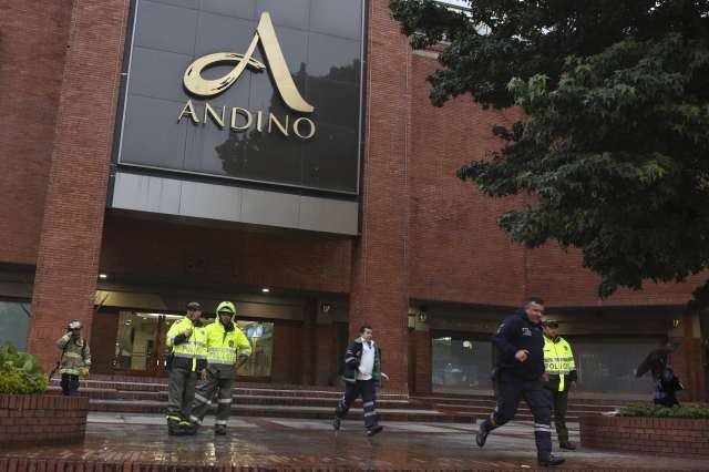 圖為發生爆炸的購物中心。（圖源：互聯網）