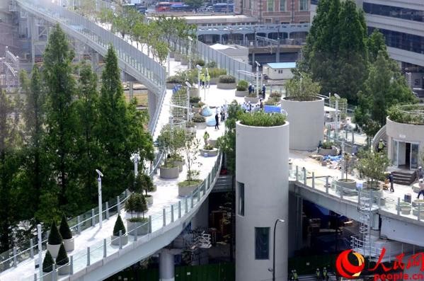 首爾高架步行街一個月吸引 200 萬遊客 ảnh 1