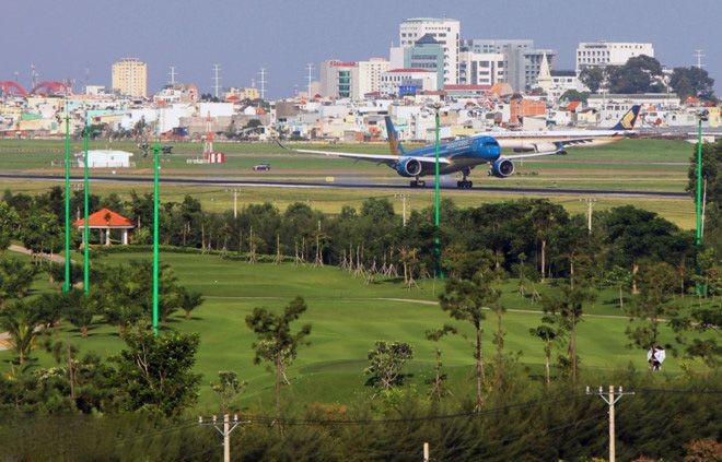 新山一機場一隅。（圖源：黎軍）