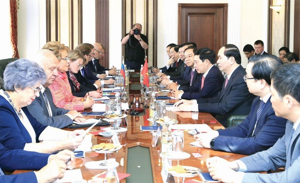 國家主席陳大光正式訪問俄羅斯聯邦 ảnh 1