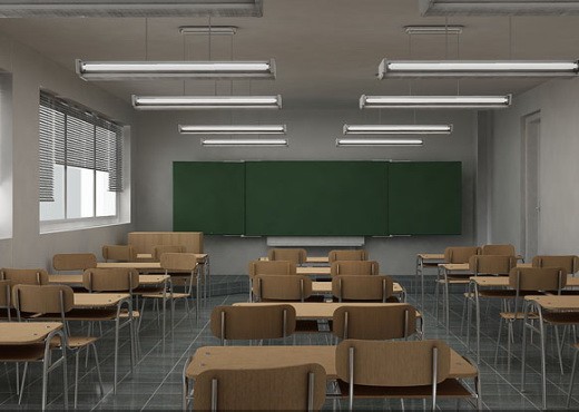 新課室。（示意圖源：互聯網）