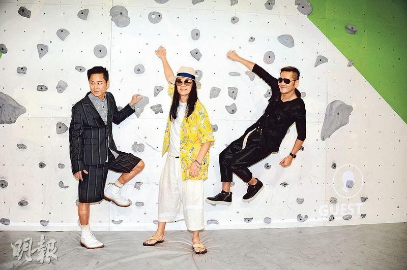 蔡一傑（左起）、蔡一智 及蘇志威。(圖源：互聯網)