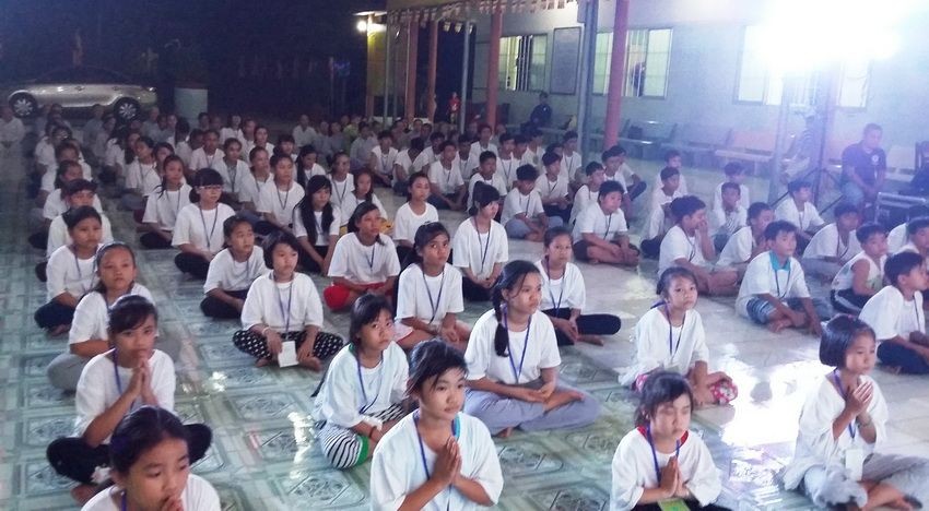 圖為某一少兒暑期修行班。（示意圖源：互聯網）