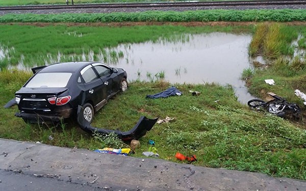 圖為該起交通事故現場。（圖源：互聯網）