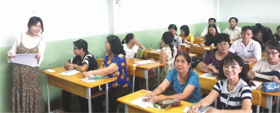 培訓班開課一瞥。(圖源：心雨)