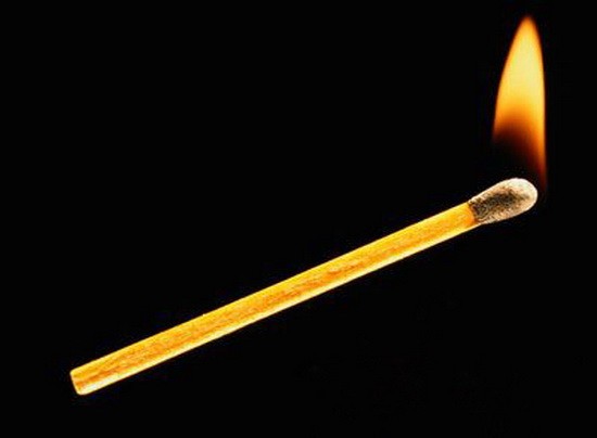 簡單一根火柴就能測出肺好壞。（示意圖源：互聯網）