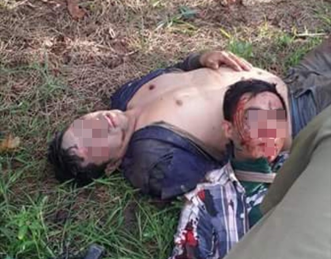 兩名偷狗嫌疑人被民眾毆打昏迷。（圖源：CTV）