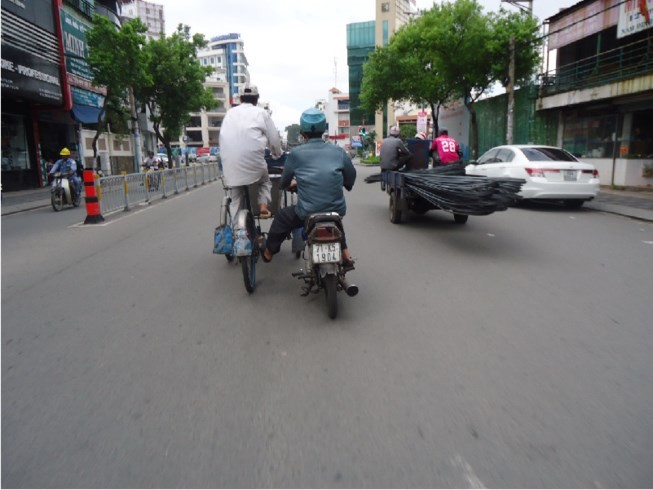 屢見不鮮的交通違規行為。（圖片來源：互聯網）