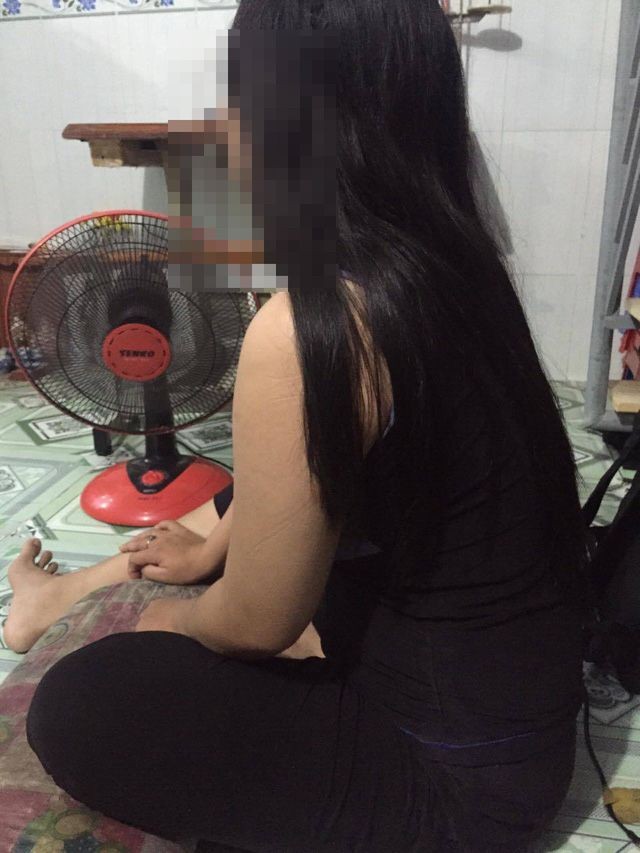 與記者接觸時，受害人Q女士的心裡還是無比恐懼慌乱。（圖源：丹元）