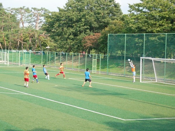 足球比賽一瞥。(圖源：互聯網)