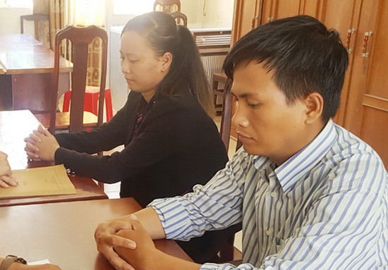 冒充電信人員行騙的2名嫌疑人。（圖源：福興）