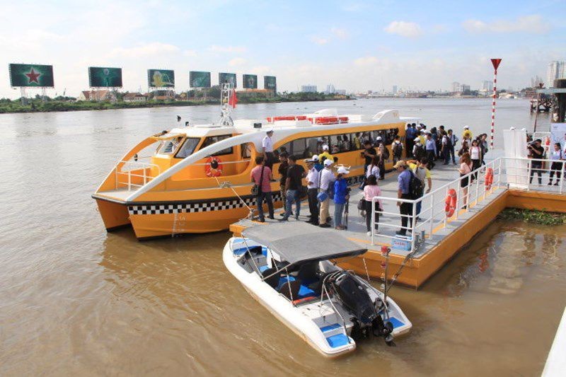 常日有限責任公司(投資商)昨(21)日正式試行運作白騰-鈴東1號水上巴士線。（圖源：互聯網）