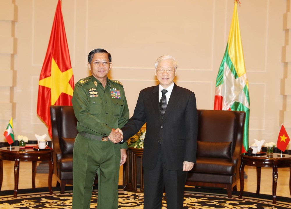 越緬簽署全面合作夥伴關係聯合聲明 ảnh 1