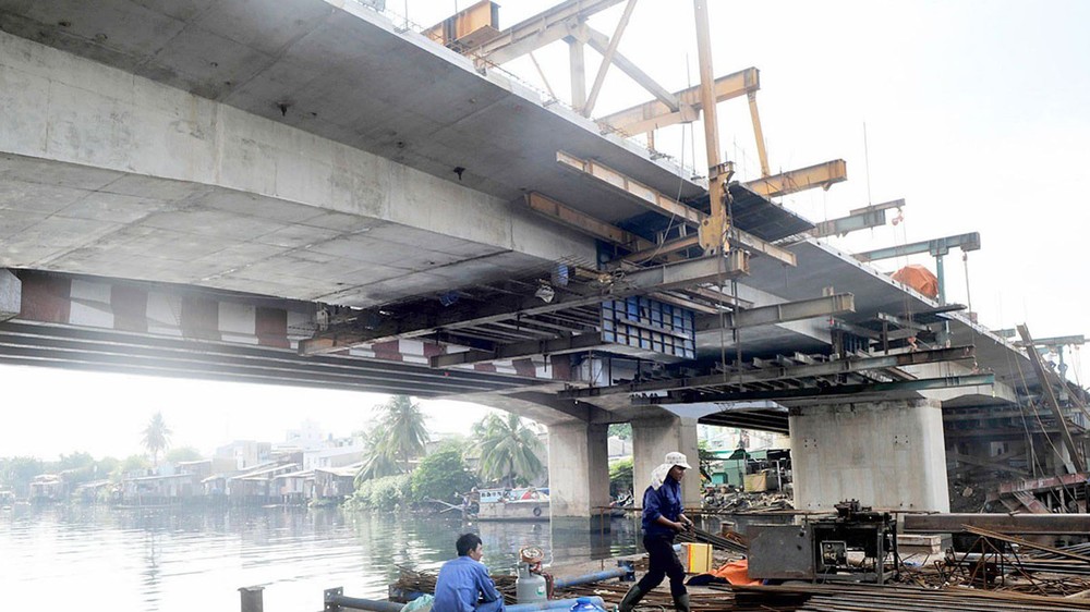 二天堂1橋已合龍。