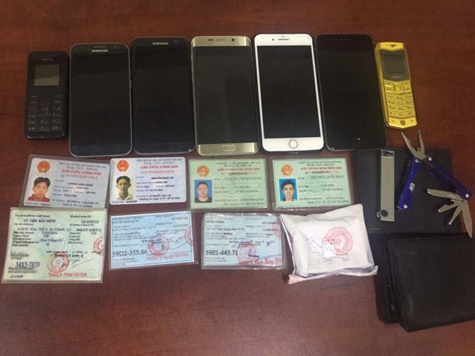 刑警隊沒收的贓物。（圖源：東山）