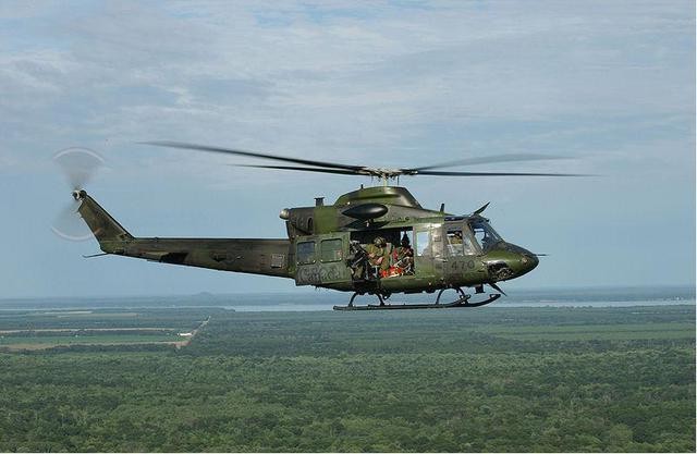 圖為貝爾412直升機。（示意圖源：互聯網）