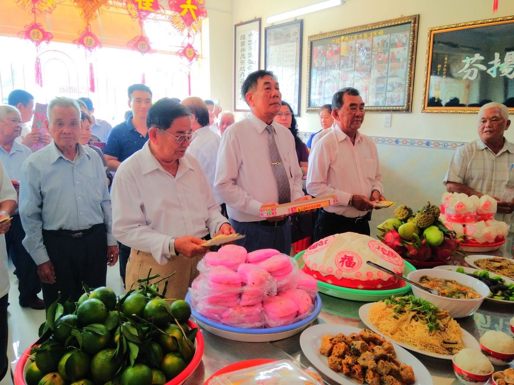 六桂堂宗祠秋季祭祖。