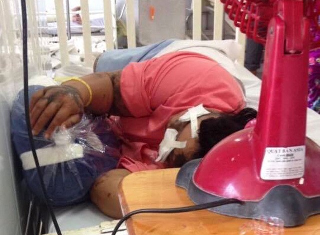 目前H姐在大水鑊醫院接受治療。（圖源：玉鸞）