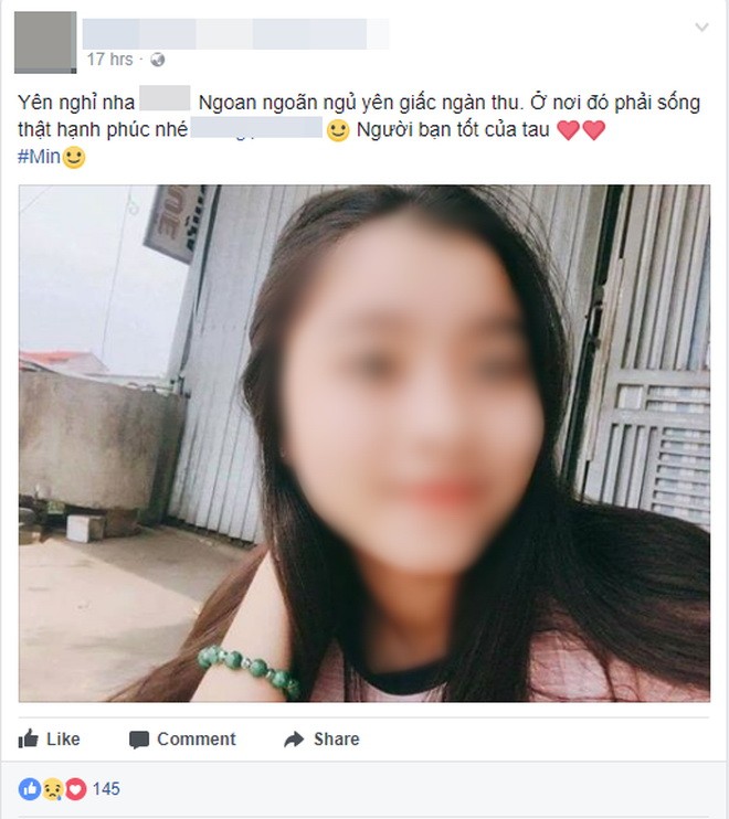 死者的臉書截圖。（圖源：互聯網）