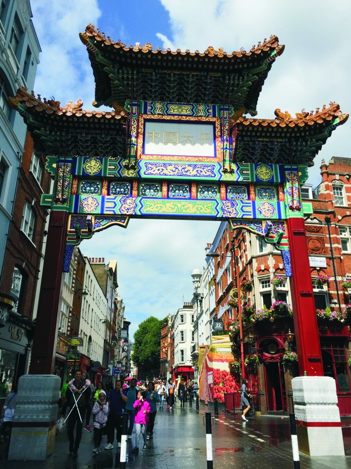 牌樓是倫敦唐人街最具代表性的建築。