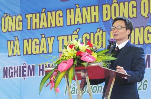 政府副總理武德膽在會上致詞。