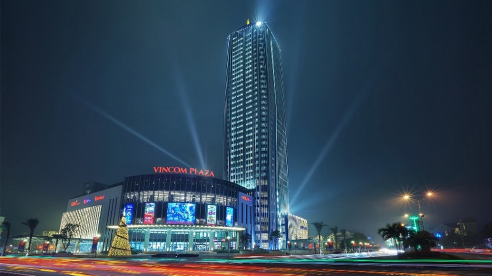 圖為中部北面區域最高樓房的Vinpearl國際五星級酒店。（圖源：新奇）