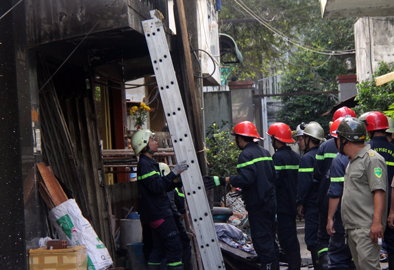 該起火警導致約40平方米寬的住房及許多物品付諸一炬。