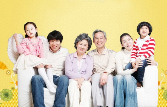 全家福。（示意圖源：互聯網）