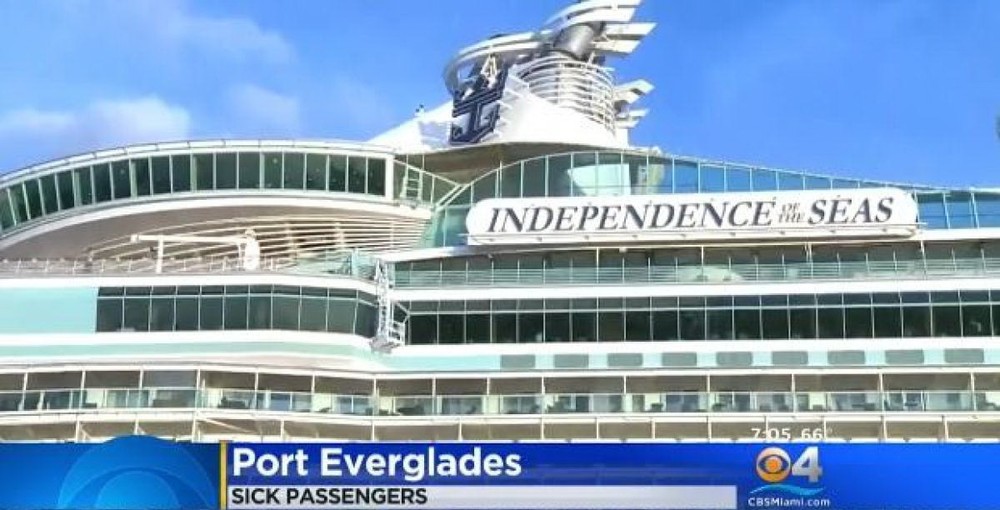 加勒比遊輪遇腸胃病毒 三百多乘客集體感染。（圖源：互聯網）