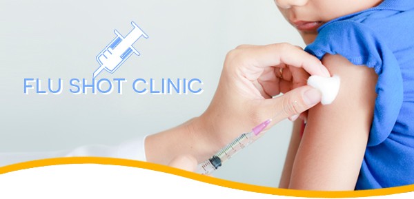 美國疾病控制和預防中心當地時間29日說，美國季節性流感活動正急劇增加，在這個流感季已造成12名兒童死亡。圖為接種流感疫苗海報。（示意圖源：互聯網）