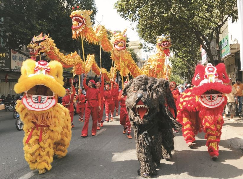 龍騰獅躍賀新春 ảnh 1