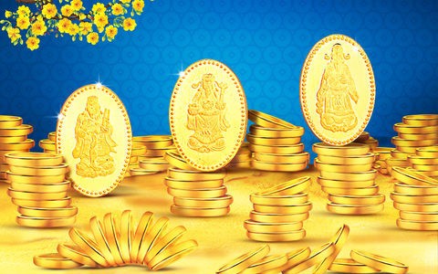 “財神日”金價暴漲。（示意圖源：互聯網）