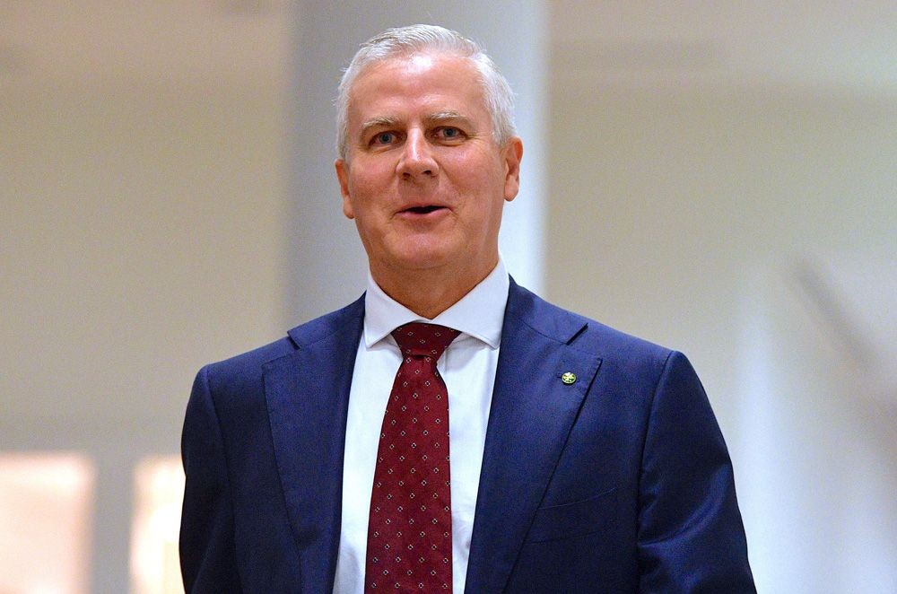 澳大利亞新任副總理麥科馬克。（圖源：路透社）