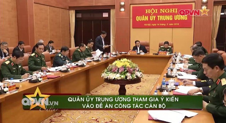 會議現場一瞥。（圖源：國防網站視頻截圖）