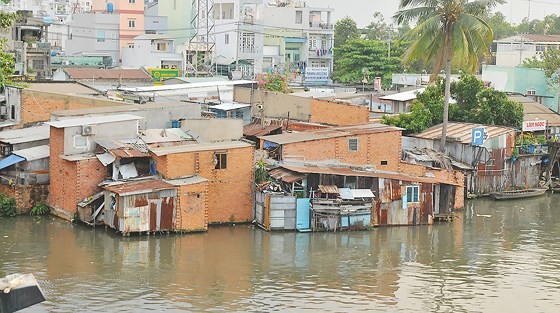第八郡雙涌沿岸的住房一瞥。（圖源：誠智）
