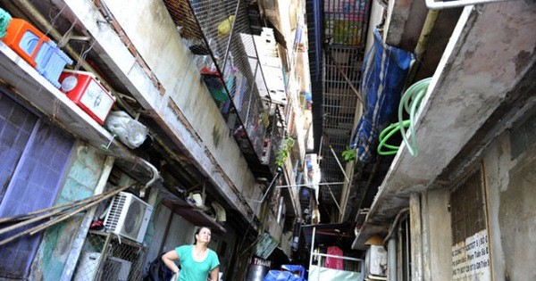 現今還有不少殘舊公寓正潛伏火警隱患。