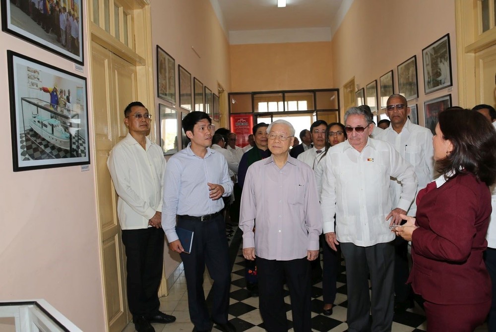 阮富仲總書記圓滿結束訪問古巴行程 ảnh 1