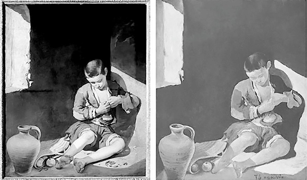 美術市場的畫作真假難辨，導致觀眾對真畫漠不關心。