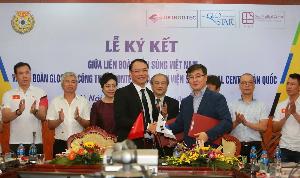 簽署合作儀式全景。